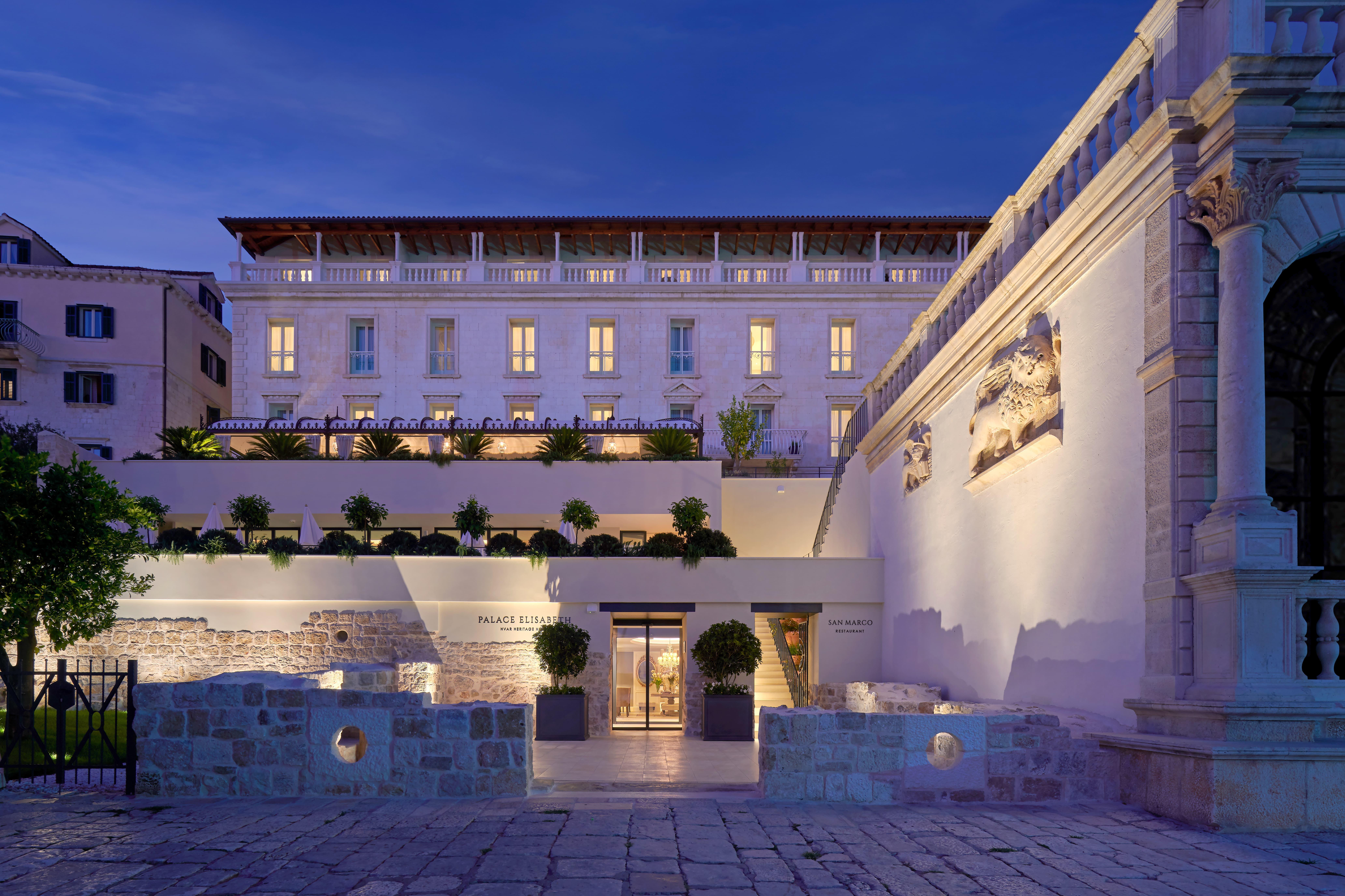 Palace Elisabeth, Hvar Heritage Hotel - The Leading Hotels Of The World Хвар Екстериор снимка